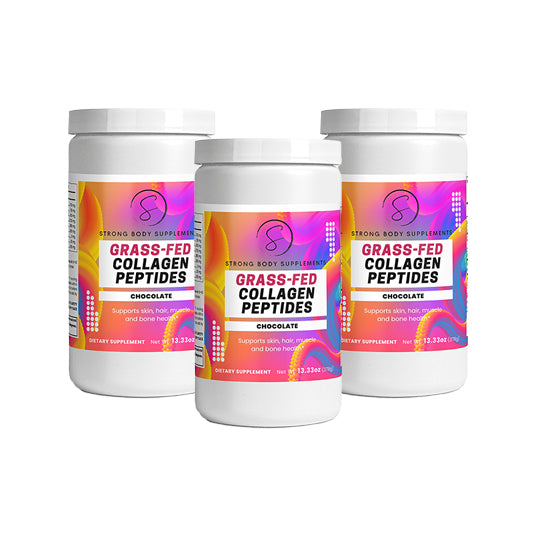 Grass-Fed Collagen Peptides Powder (Chocolate)