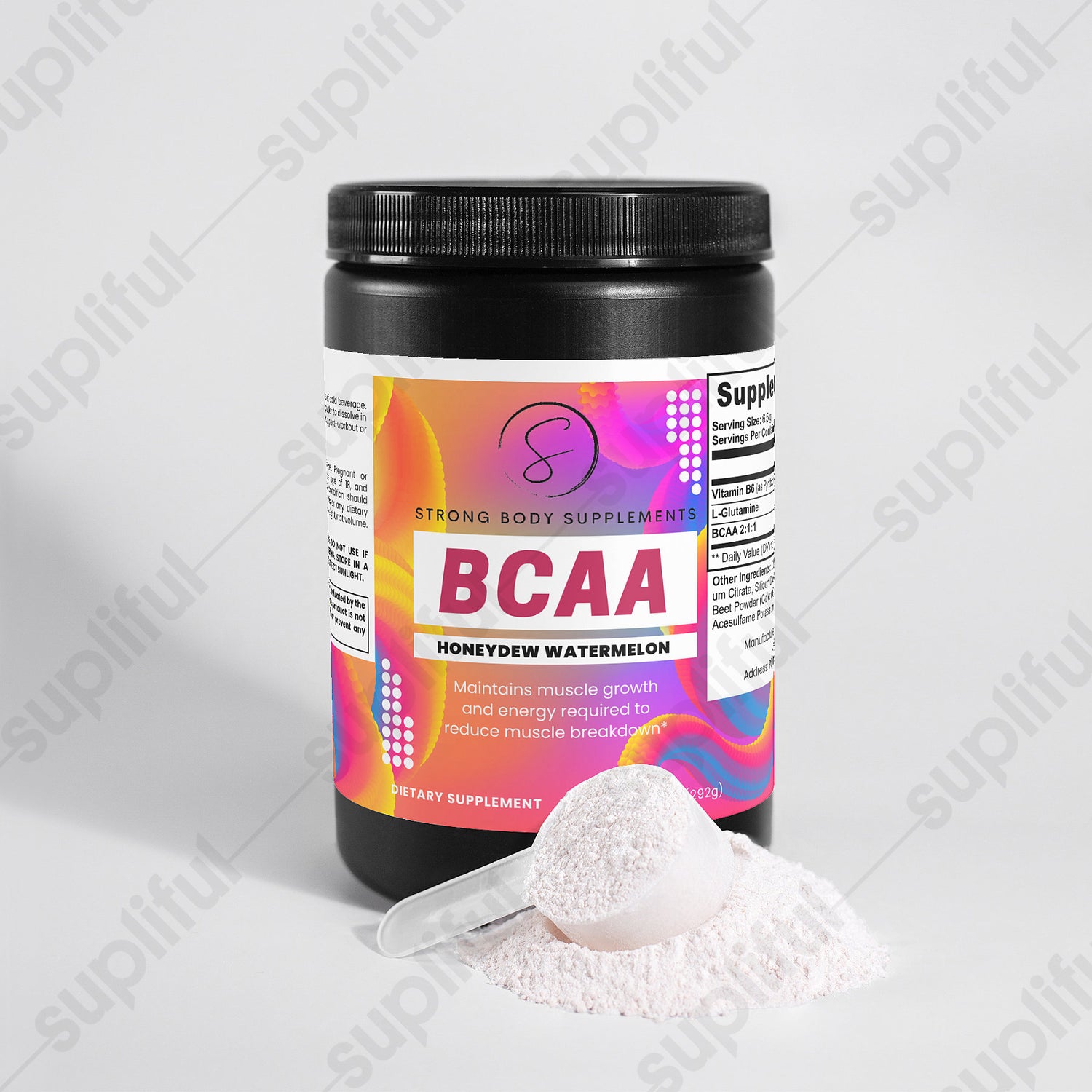 BCAA Post Workout Powder (Honeydew/Watermelon)