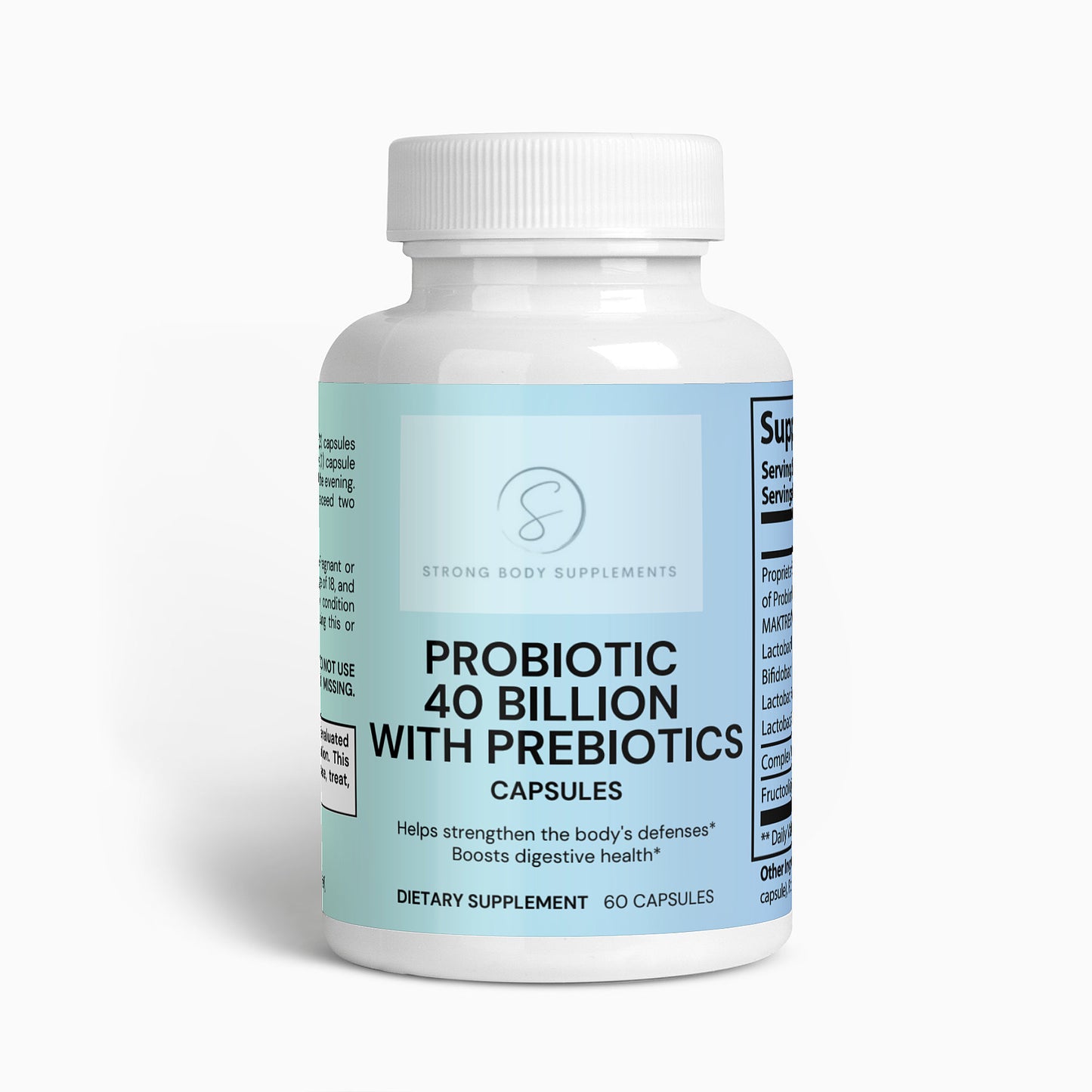 Probiotic 40 Billion with Prebiotics