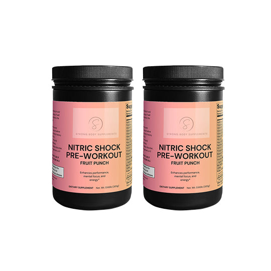 Nitric Shock Pre-Workout Powder (Fruit Punch)